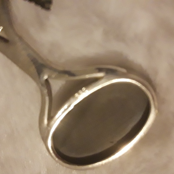 Tree of Life Shungite Herkimer Diamond Gemstone pendant Sterling Silver .925 - Picture 8 of 10